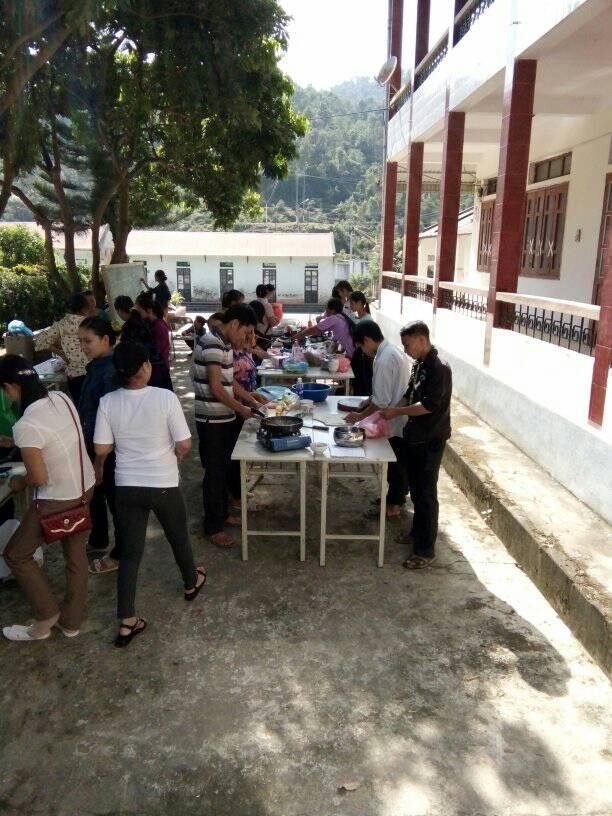 KẾT THÚC LỚP SƠ CẤP KỸ THUẬT CHẾ BIẾN MÓN ĂN KHÓA 7