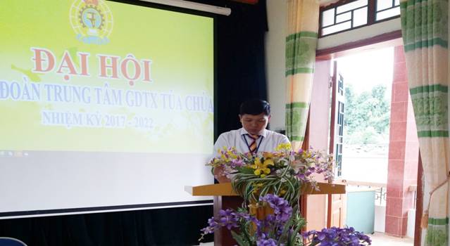 ĐẠI HỘI CÔNG ĐOÀN CƠ SỞ TRUNG TÂM GDTX TỦA CHÙA