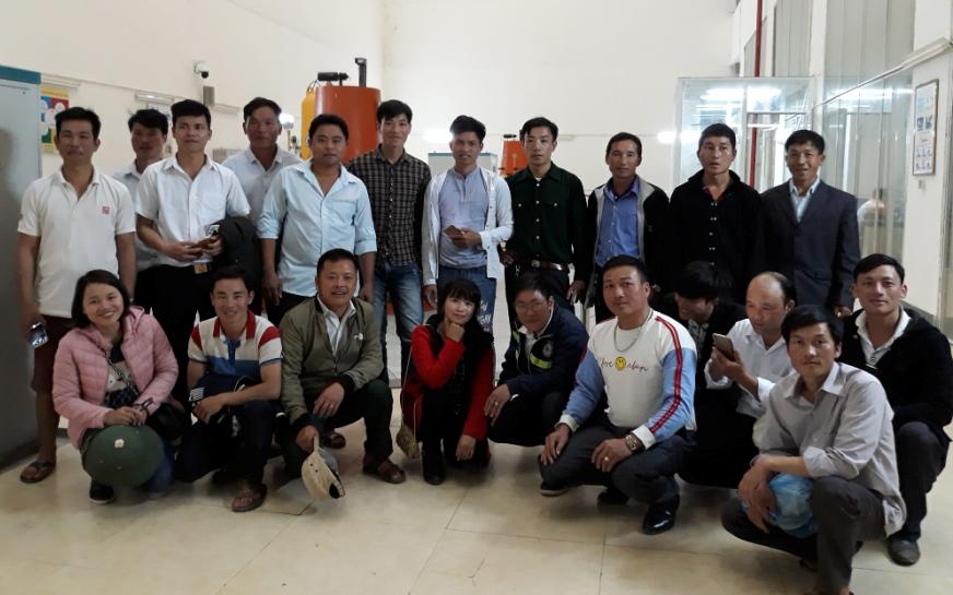 CHUYẾN ĐI THỰC TẾ TẠI XÃ XÁ NHÈ CỦA LỚP TRUNG CẤP NÔNG NGHIỆP KHÓA 15