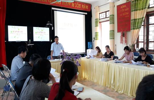 TẬP HUẤN NGHIỆP VỤ CÔNG TÁC TUYỂN SINH NĂM 2019