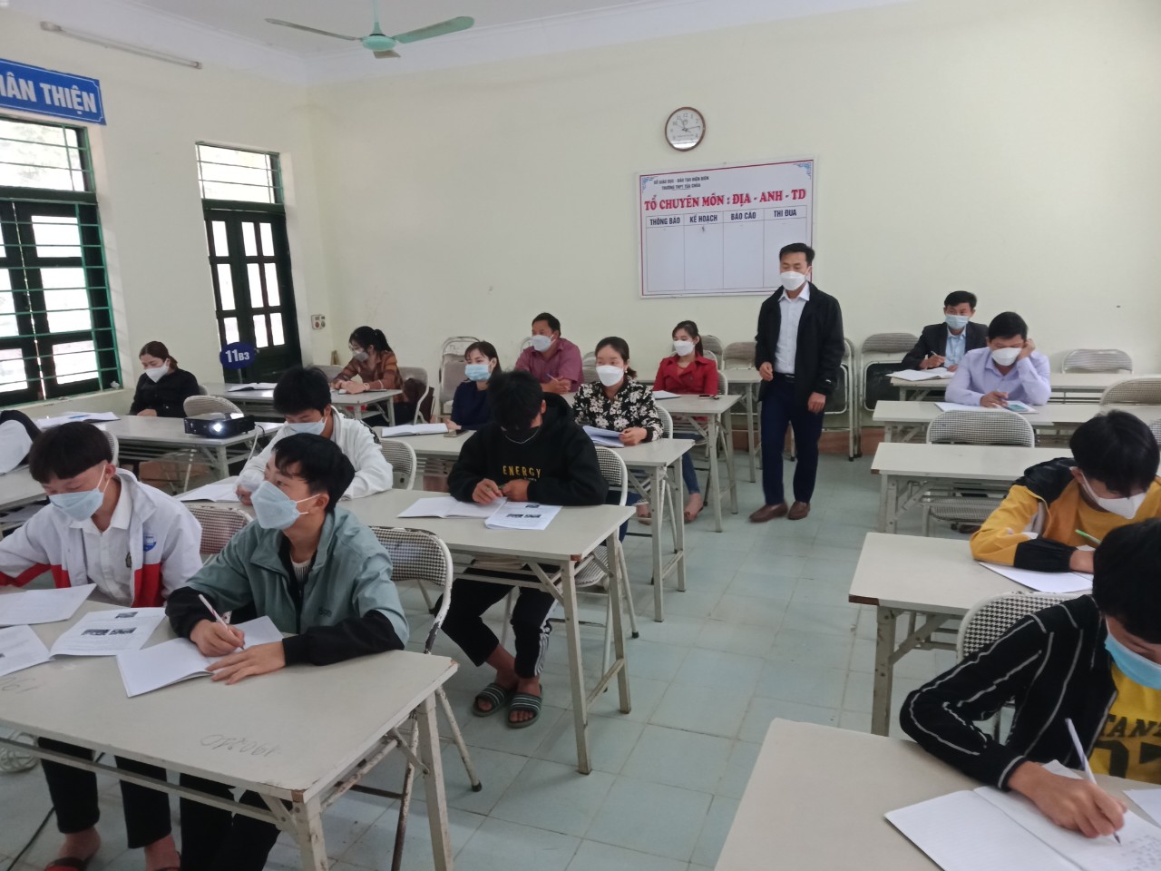 Một số hình ảnh thao giảng của giáo viên