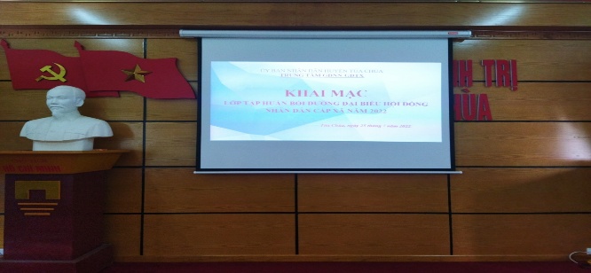 TẬP HUẤN BỒI DƯỠNG DƯỠNG ĐẠI BIỂU HỘI ĐỒNG NHÂN DÂN CẤP XÃ NĂM 2022